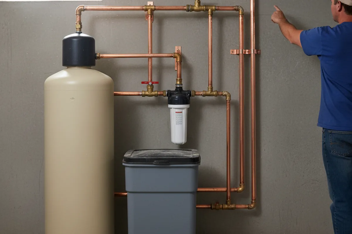 Whole-house water treatment system installed in Douglas